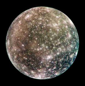 Jupiter's Moon Callisto